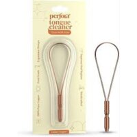 Dụng cụ cạo lưỡi bằng đồng nguyên chất Ayurvedic trị hôi miệng, loại bỏ vi khuẩn.