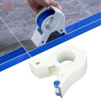Dụng cụ cắt băng che mặt HUNIU, Tay cầm tròn Máy dán keo sắc nét, Máy cắt răng cưa chuyên nghiệp Tiết kiệm nhân công ròng rọc tiết kiệm thời gian Máy dán băng keo