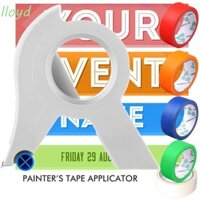 Dụng cụ cắt băng keo mặt nạ LLOYD, Tay cầm tròn Tiết kiệm nhân công Máy dán băng ròng rọc, Sharp Tiết kiệm thời gian Miếng dán băng cắt răng cưa Máy vẽ sàn tường