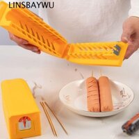 Dụng cụ cắt chuối LINSBAYWU Dụng cụ nướng đa chức năng bằng nhựa