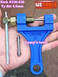 Dụng cụ cắt đột cảo tháo mắt xích sên xe phân khối lớn và xích tải công nghiệp 530-630 Wetools WT-HY-1074