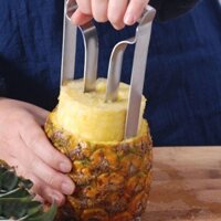 Dụng cụ cắt gọt vỏ dứa trái cây bằng thép không gỉ Dụng cụ gọt vỏ