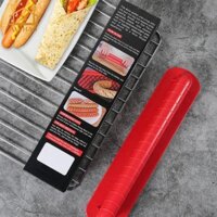 Dụng cụ cắt lát chó nóng bằng thép không gỉ để cắm trại trứng chuối