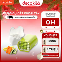 Dụng Cụ Cắt Rau Củ DECAKILA (KMTT085W) Cắt Khoai Tây, Cà Rốt, Hành Tây Đều Đẹp