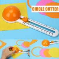 Dụng cụ cắt tròn Chắp vá Thẻ giấy hình tròn quay Máy cắt sổ lưu niệm