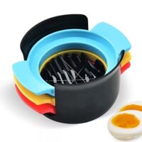 Dụng cụ cắt trứng nhựa 3 trong 1, máy trộn trứng 304, dụng cụ nhà bếp