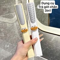 Dụng Cụ Chà Gót Chân Loại Mới Mắt Lưới, Cây Chà Gót Chân Inox Không Gỉ Giúp Loại Bỏ Da Thừa Trên Chân, dụng cụ chà gót chân, cây chà gót chân,