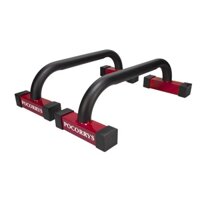 Dụng cụ chống đẩy hít đất Parallettes Push up Pocorrys PAP-05, Màu đen đỏ