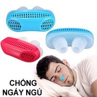 Dụng Cụ Chống Ngáy Ngủ 2 in 1 - Thiết Bị Hỗ Trợ Chống Ngủ Ngáy
