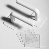 Dụng cụ cố định dây đai rèm không cần khoan, móc treo tường, móc dây buộc, móc cửa, kẹp rèm tắm, vật dụng lưu trữ