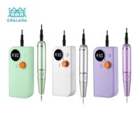 Dụng cụ đánh bóng Bộ dụng cụ làm móng chân Màn hình LCD, Máy có mũi nhọn để cắt tỉa móng tay Acrylic