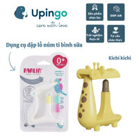 Dụng cụ dập núm ti bình sữa Farlin , Kichi 0M+ đơn gỉan dễ dàng