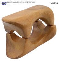 Dụng Cụ day ấn Huyệt Mát xa Chữ nhật Gỗ Bách Xanh MH855 Cổ, vai, tay, bụng, eo, chân, kiểu thái - Chăm sóc sức khỏe