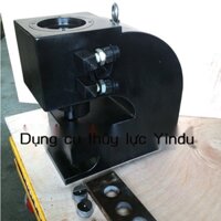 Dụng cụ điện bán chạy CH-100A100T tấm thép dày góc kênh đường ray máy đột lỗ thủy lực nhà hàng trực tiếp