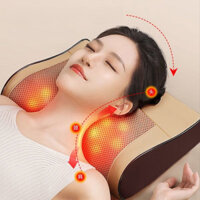 Dụng Cụ Điện Massage Aux Cổ Tử Cung, Gối Massage Lưng Thắt Lưng, Thiết Bị Massage Nhào Tích Hợp Đa Chức Năng