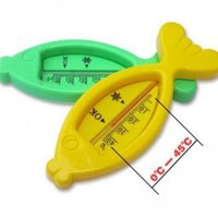 Dụng cụ đo nhiệt độ nước tắm hình cá giá rẻ (Màu ngẫu nhiên)
