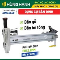 Dụng cụ đóng đinh bán tự động KingBlue KB-ST18 sung bắn đinh bê tông phù hợp ghim phi 2.2mm dài 15-18mm