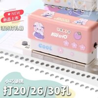 Dụng Cụ Đục Lỗ Giấy 6 Lỗ Khổ A4 A5 B5