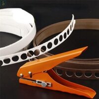 Dụng cụ đục lỗ SAIN, 8MM 10MM 12MM 15MM Da Lỗ đục lỗ cạnh Dải Kìm đục lỗ, Máy khoan chế biến gỗ di động Vít Thẻ hợp kim Góc tròn Puncher Ảnh