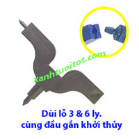 Dụng cụ dùi lỗ để gắn khởi thủy 5 ly ( 3 trong 1 )