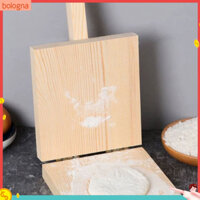 Dụng Cụ Ép Bột cán bánh Làm Bánh pizza bánh trung thu bánh bao gỗ sơn bóng kích thước 20.20 cm