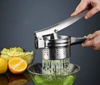 Dụng Cụ Ép Hoa Quả Cầm Tay, Dụng Cụ Ép Nước Cốt Rau Củ, Ép Hoa Quả Thép Không Rỉ
