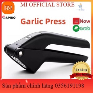 Dụng cụ ép nghiền tỏi, hành, gừng Inox Huohou HU0067