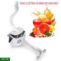 Dụng Cụ Ép Trái Cây Bằng Tay Gang Inox, tiện lợi, an toàn, dụng cụ ép hoa quả, máy ép cam. Occar