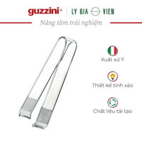 Dụng Cụ Gắp Đá Của Ý Guzzini Ice Tongs - Màu Trong Suốt, Thiết Kế Trang Nhã - Tay Cầm Chống Trượt - An Toàn Với Máy Rửa Chén
