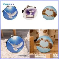 Dụng cụ gõ Tambourine bằng gỗ Quà tặng Tiệc cầm tay KTV Cầu nguyện