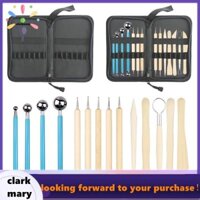 Dụng Cụ Gốm Bộ Phận Bộ 14 Đất Sét Điêu Khắc Dao Gỗ Spotting Kim Cắt Tỉa Dụng Cụ Tròn Viên Dính