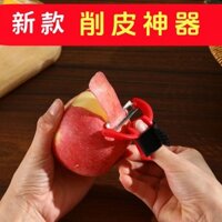 Dụng Cụ Gọt Vỏ Trái Cây Kiểu mới gia dụng Dao táo ngón tay cái dễ dàng gọt vỏ trái cây nhà bếp đa chức năng D68Q