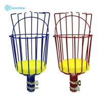 Dụng cụ hái trái cây có giỏ Phụ kiện chọn màu cam Giỏ đệm bên trong thực tế Dụng cụ bắt trái cây cho quả lê cam Xoài