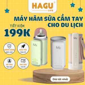 Dụng cụ hâm sữa cầm tay không dây Fatzbaby Ready 4 Plus+ FB3123WN