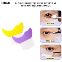 Dụng cụ hỗ trợ chuốt mi mascara không lem, kẻ mí và kẻ bọng mắt tiện lợi đa năng tiện lợi cầm tay