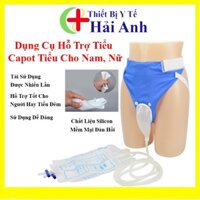 Dụng Cụ Hỗ Trợ Tiểu, Capot Hỗ Trợ Tiểu Nam, Nữ, Hỗ Trợ Tiểu Đêm Chất Liệu Silicon (Màu Xanh)