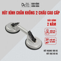Dụng Cụ Hút Kính Chân Không 2 Chấu, Tay Cầm Nhôm Hỗ Trợ Di Chuyển Kính An Toàn - ĐÌNH CẢNH TOOLS LQ2
