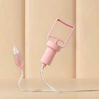 Dụng Cụ Hút Mũi Đầu Silicon Cầm Tay, Máy Hút Mũi Áp Suất Âm Kéo Tay Dành Cho Trẻ Sơ Sinh An Toàn Tiện Lợi