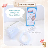 Dụng cụ hút mũi kéo tay Nasal Aspirator thế hệ mới đầu silicon mềm mại, an toàn cho bé