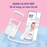 Dụng cụ hút mũi Nasal Aspirator kéo tay thế hệ mới, chất liệu nhựa nguyên sinh,an toàn cho bé