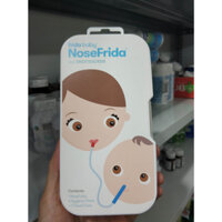 Dụng cụ hút mũi NoseFrida Nasal Aspirator, Thụy Điển giúp vệ sinh mũi cho trẻ từ sơ sinh đến 3 tuổi | SRM Shop