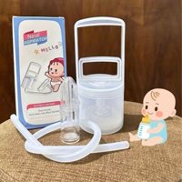 Dụng cụ hút mũi sơ sinh cầm tay thế hệ mới cho bé cao cấp, an toàn cho bé Nasal aspirator
