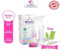 Dụng Cụ Hút Sữa Xilanh Cầm Tay 100ml Kichi -Tặng Kèm Cọ Vệ Sinh