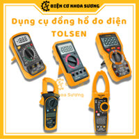Dụng cụ kẹp đo điện, đồng hồ kỹ thuật số đa năng công nghiệp Tolsen 38030,38031, 38033, 38034, 38035