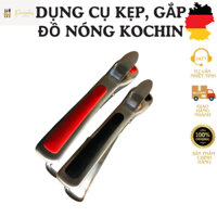 Dụng cụ kẹp gắp đồ nóng Dandihome inox 304 với mút silicon chống trơn trượt