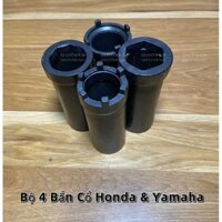 Dụng cụ khẩu siết mở ốc chén cổ phốt xe máy - Bộ khẩu tuýp bắn cổ phốt các dòng xe Honda, Yamaha