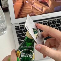 Dụng cụ khui nắp chai nước inox hình lá bài, mở nắp chai bia lọ tiện lợi nhỏ dễ mang đi picnic |Chanhhome.decor|