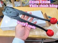 Dụng cụ kìm bấm kẹp bọ đai thép 5/8 inch 16mm 3/4 inch 19mm Ybico C3105 C3106 chính hãng đài loan