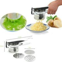 Dụng cụ làm bánh lọt, bún, bánh canh inox 3 vỉ