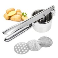 Dụng cụ làm bún bằng inox, bánh lọt, bánh canh 3 vỉ khuôn loại 1 cao cấp tiện dụng